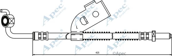 APEC BRAKING Тормозной шланг HOS3013